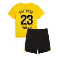 Borussia Dortmund Emre Can #23 Replika babykläder Hemmaställ Barn 2023-24 Kortärmad (+ korta byxor)